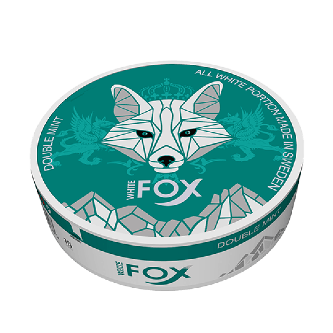 White Fox Double Mint Slim - Pouchdaddy