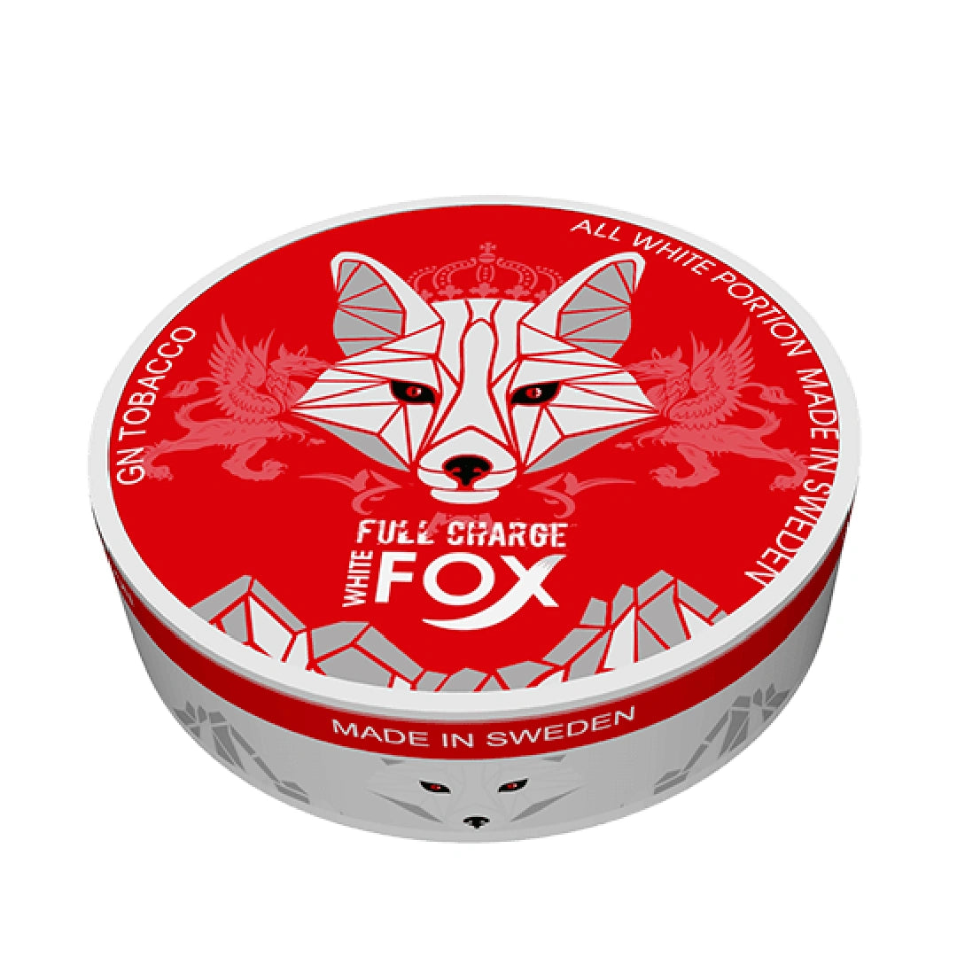 White Fox Full Charge Large Extra Strong - Pouchdaddy