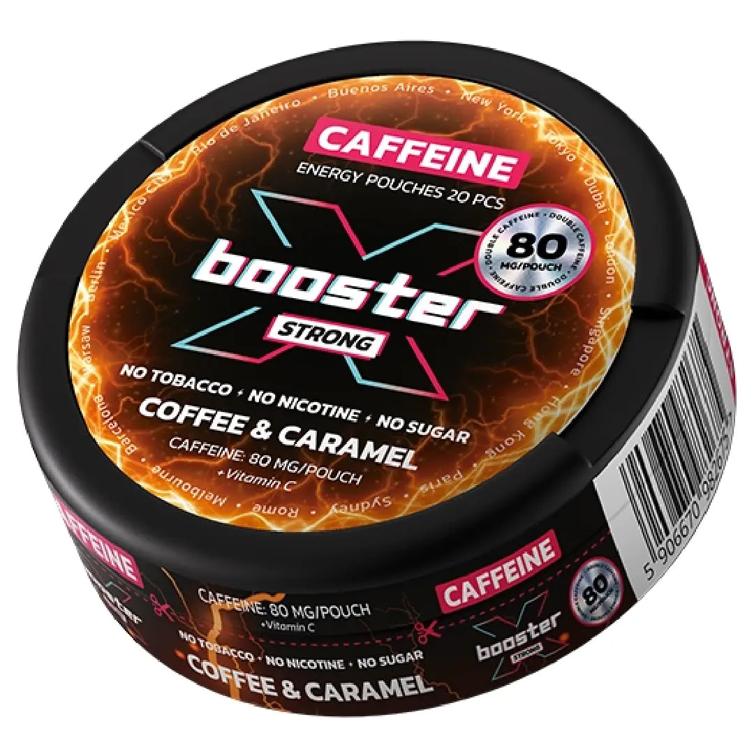X-Booster Coffee & Carmel 80 mg - Pouchdaddy