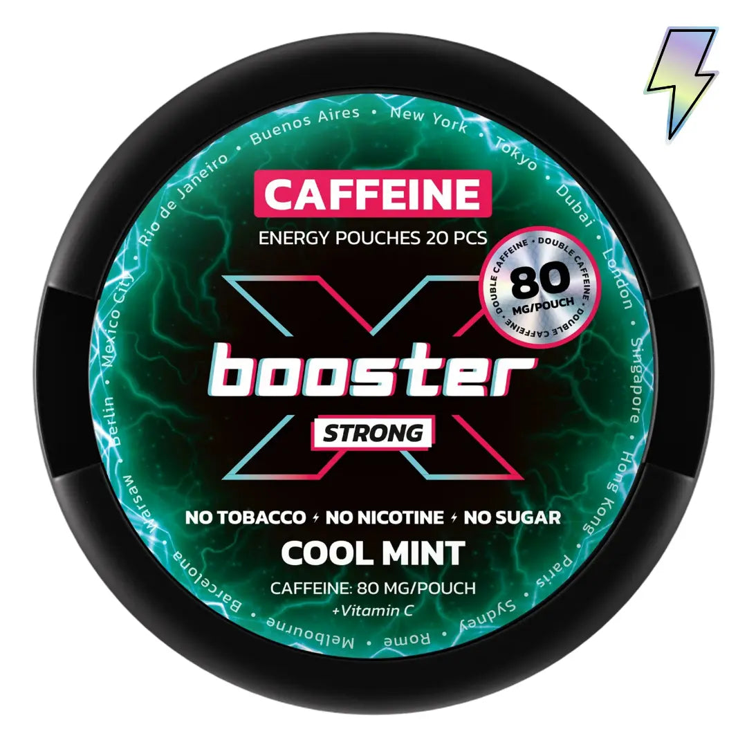 X-Booster Cool Mint 80 mg - Pouchdaddy