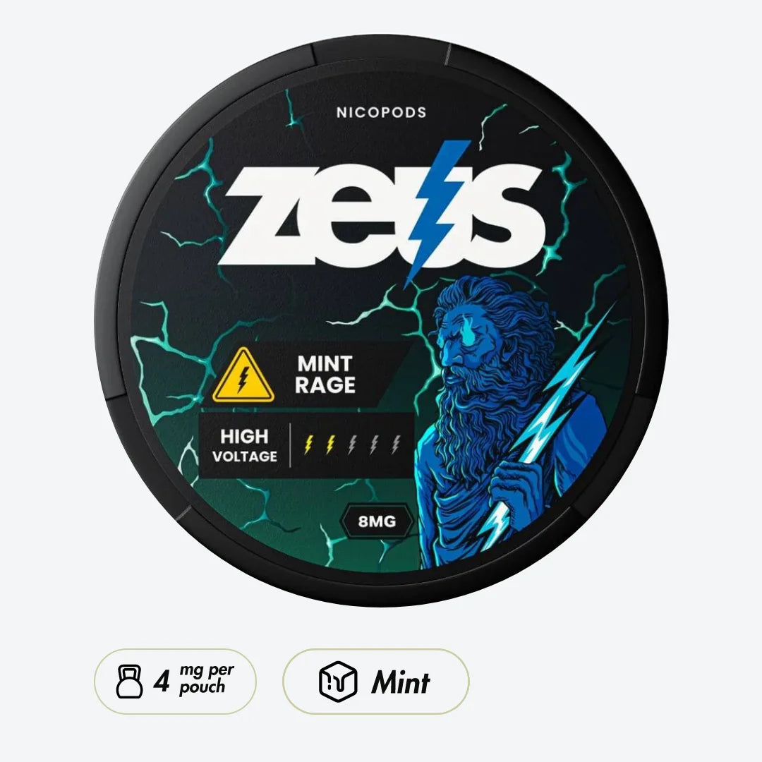 Zeus Mint Rage 4mg