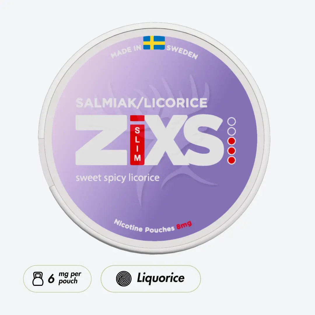 ZIXS Salmiak Slim - Pouchdaddy