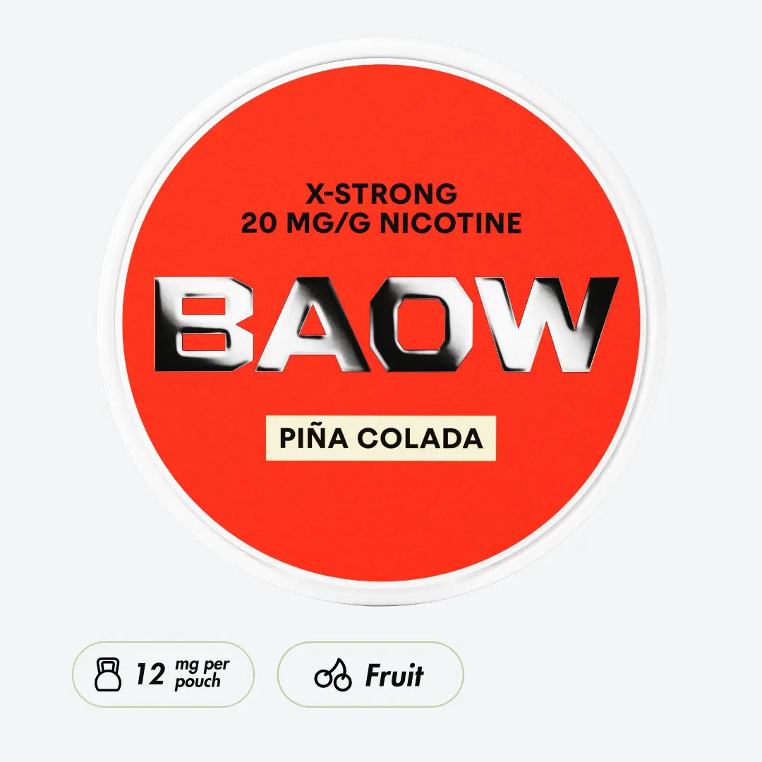 BAOW Piña Colada Extra Strong - Pouchdaddy