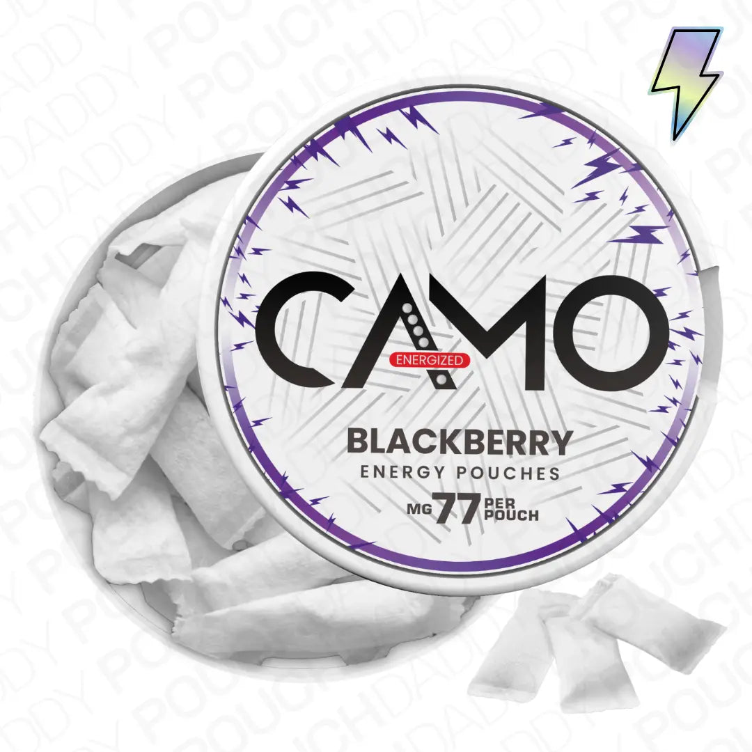 CAMO Blackberry Energy Pouches - Pouchdaddy