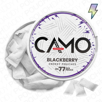 CAMO Blackberry Energy Pouches - Pouchdaddy
