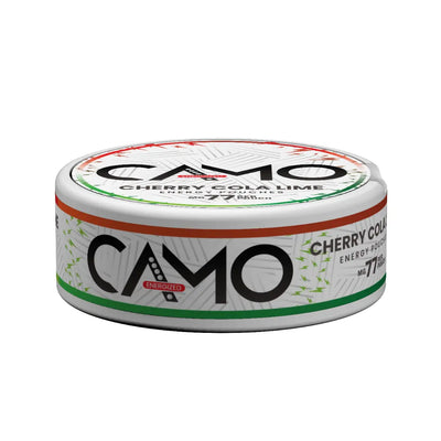 CAMO Cherry Cola Lime Energy Pouches - Pouchdaddy