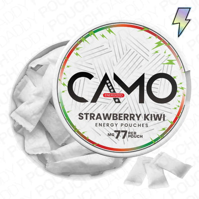 CAMO Strawberry Kiwi Energy Pouches - Pouchdaddy
