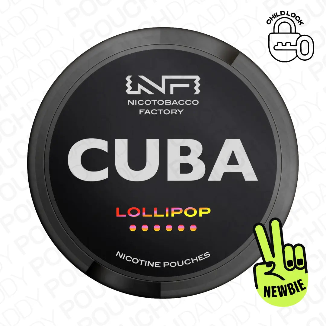 CUBA Black Lollipop Slim - Pouchdaddy