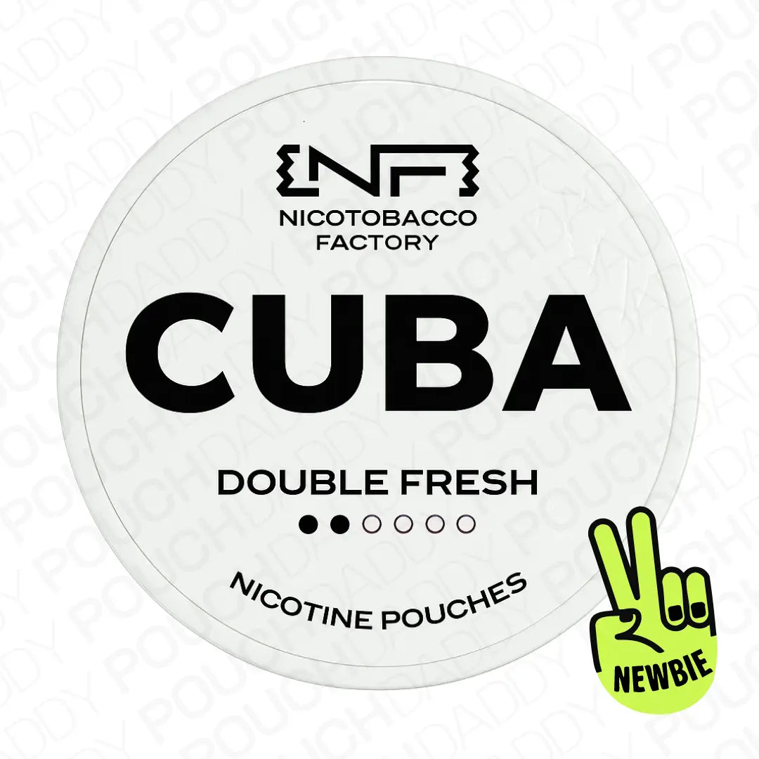 CUBA Light White Double Fresh 4mg - Pouchdaddy