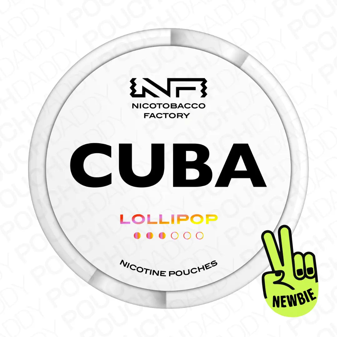 CUBA WHITE Lollipop 16mg - Pouchdaddy