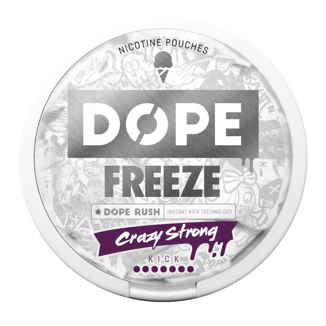 DOPE Freeze Crazy Strong - Pouchdaddy