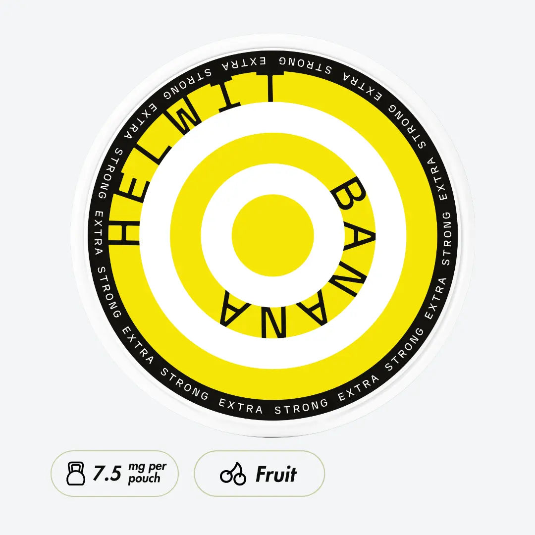 Helwit Banana Extra Strong - Pouchdaddy