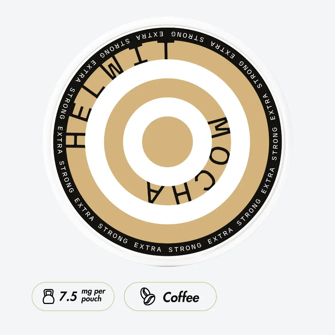 Helwit Mocha Extra Strong - Pouchdaddy
