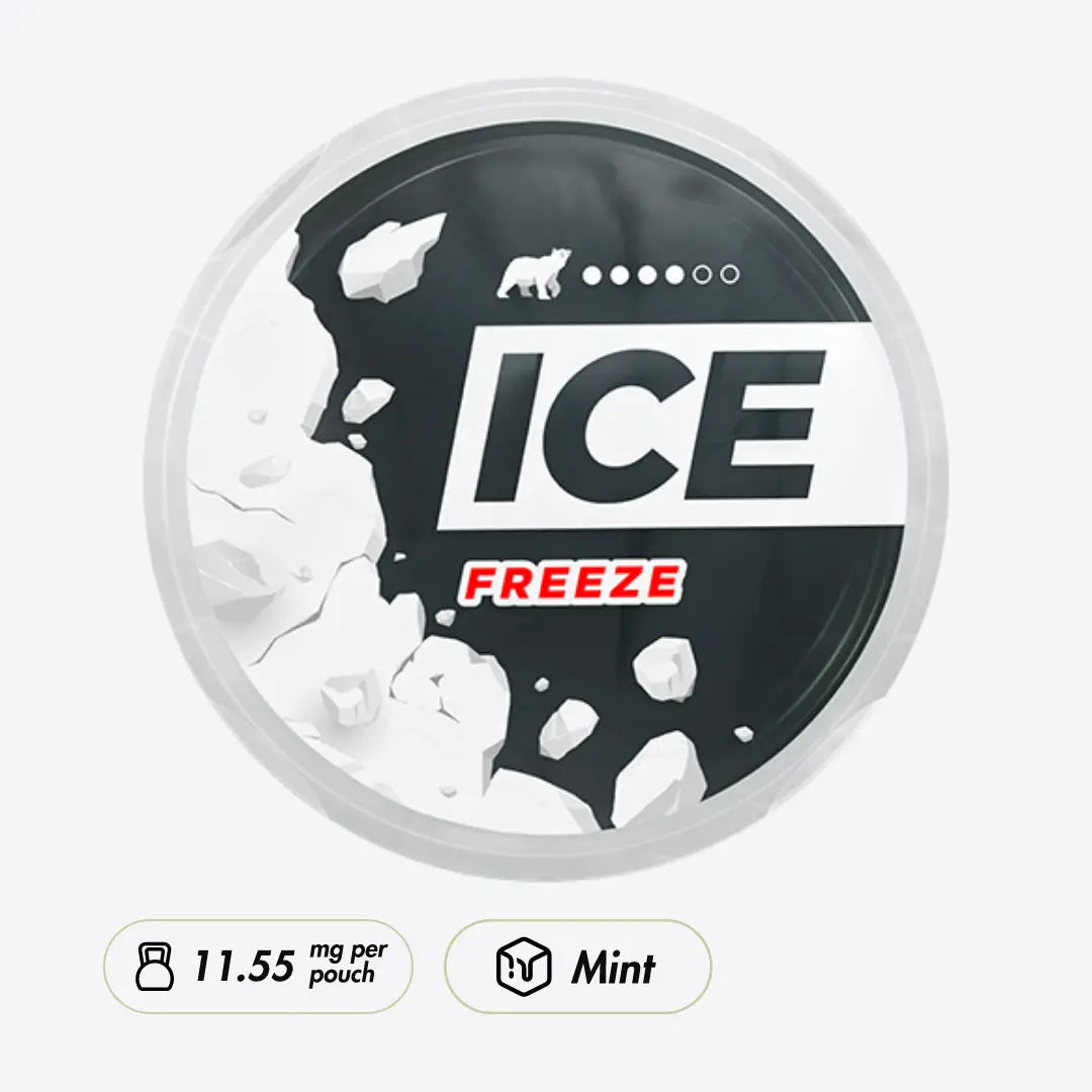 ICE Freeze Extra Strong 12mg - Pouchdaddy