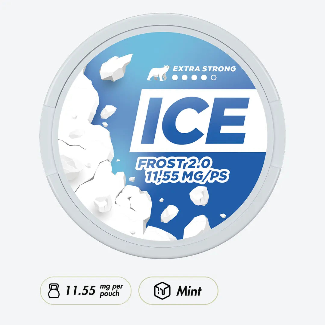 ICE Frost 2.0 12MG - Pouchdaddy