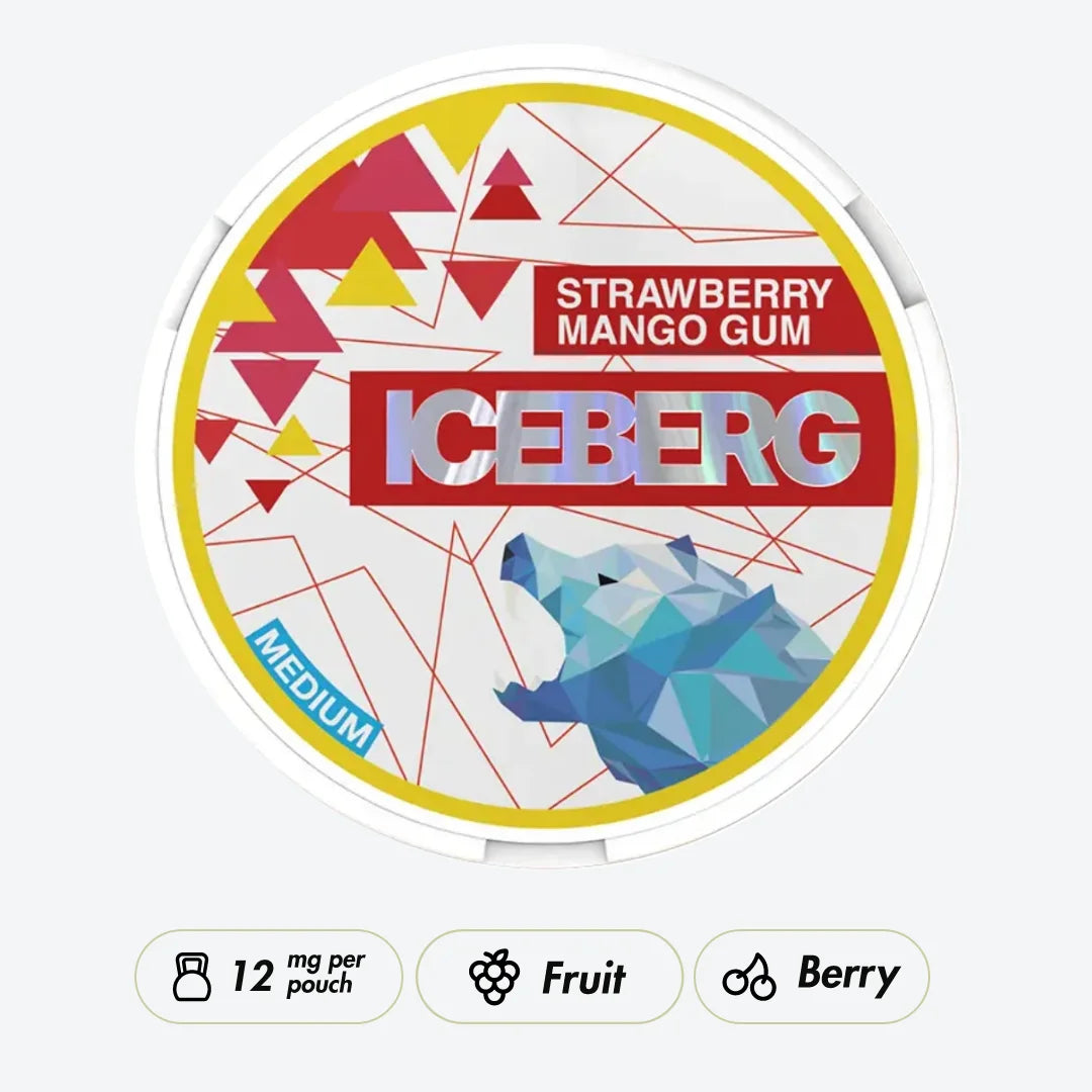 Iceberg Strawberry Mango Gum 20mg