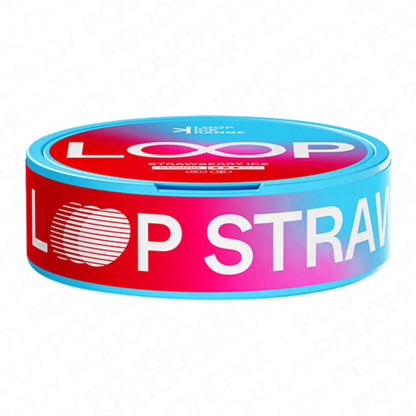 Loop Strawberry Ice Strong - Pouchdaddy