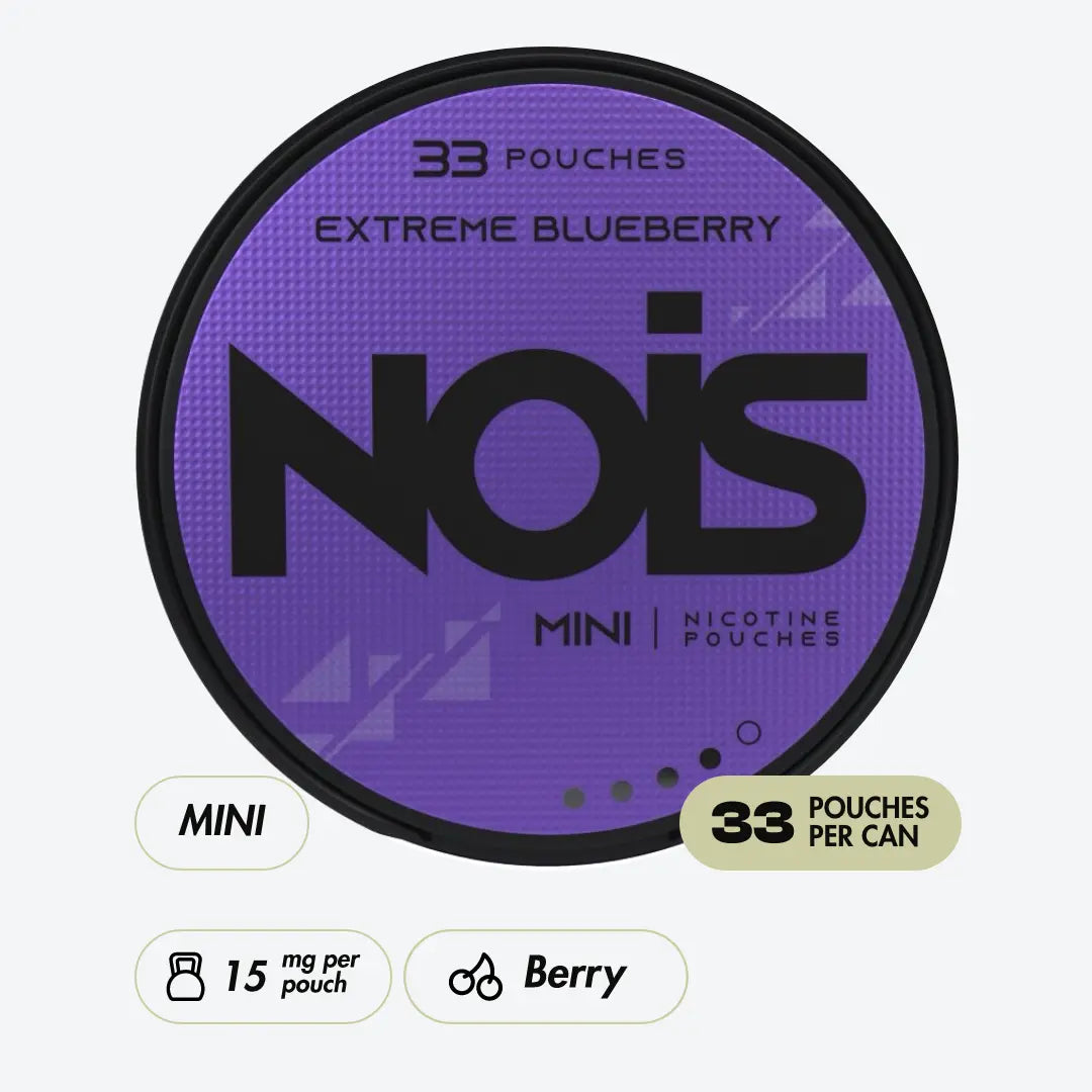 NOIS Extreme Blueberry MINI - Pouchdaddy