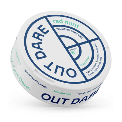 OUTDARE Rad Mint 6mg - Pouchdaddy