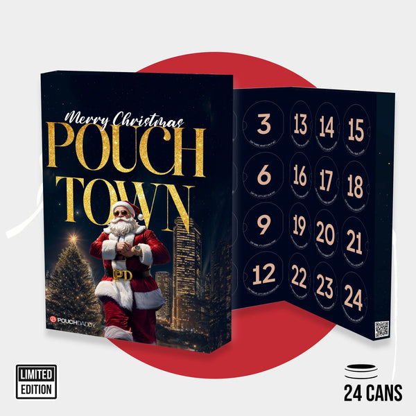 Christmas Tina 泡沫冬景  Limited Edition PouchTown Nicotine Pouch Christmas Calendar 2025 – Limited