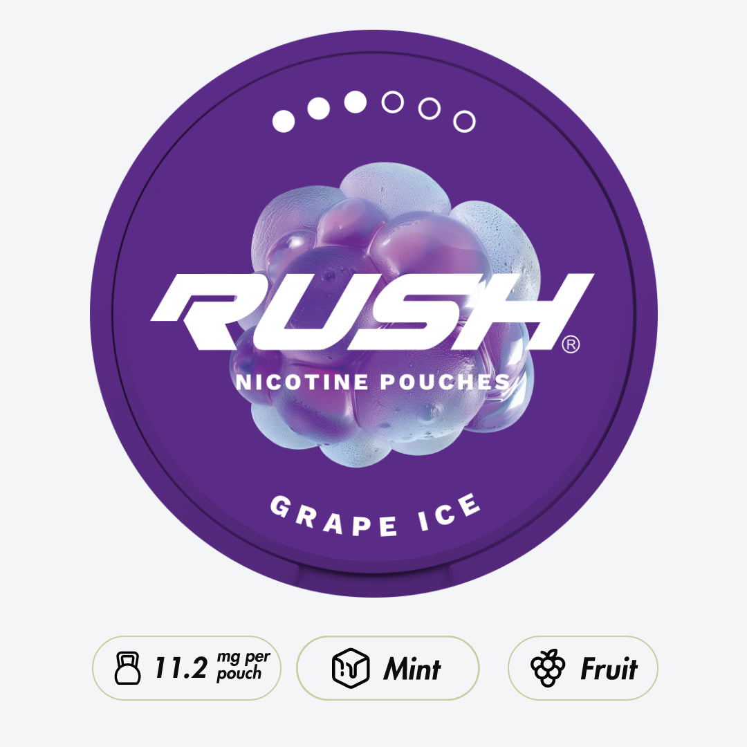Rush Pro Grape Ice - Pouchdaddy