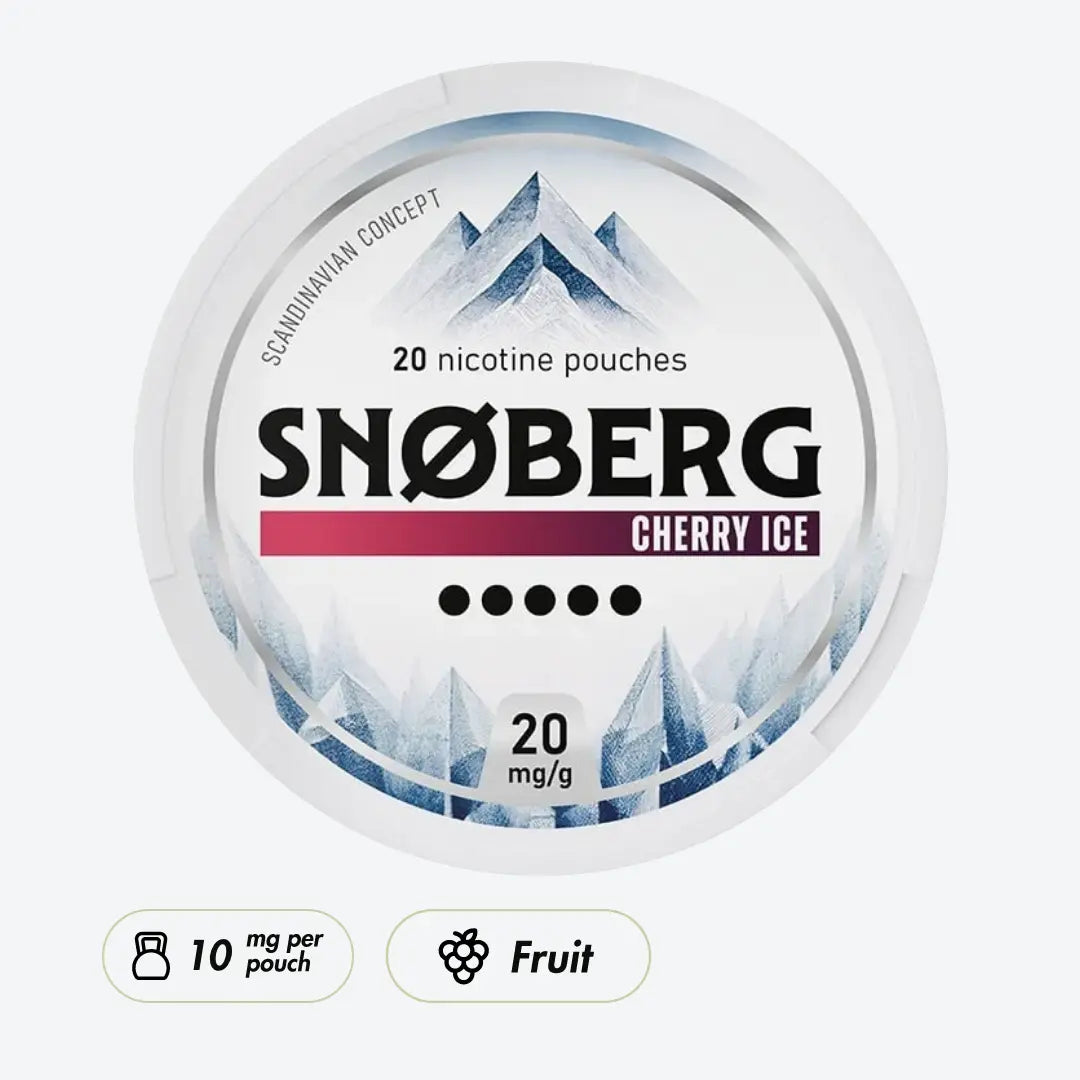 SNOBERG Cherry Ice Strong - Pouchdaddy