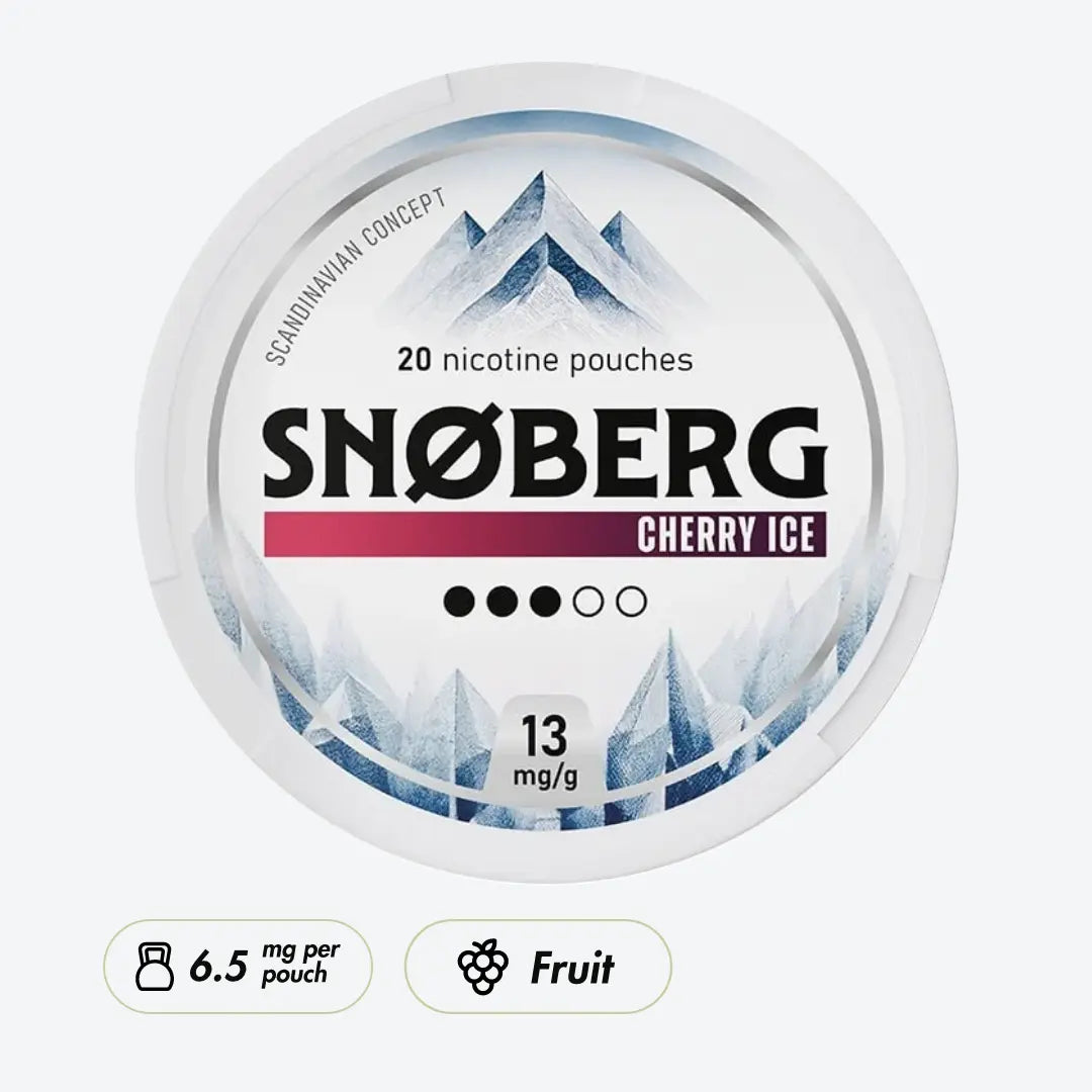 SNOBERG Cherry Ice Medium - Pouchdaddy