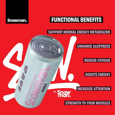 Snowman Bubble Gum Energy Drink - Pouchdaddy
