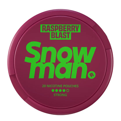 Snowman Raspberry Blast 12mg - Pouchdaddy
