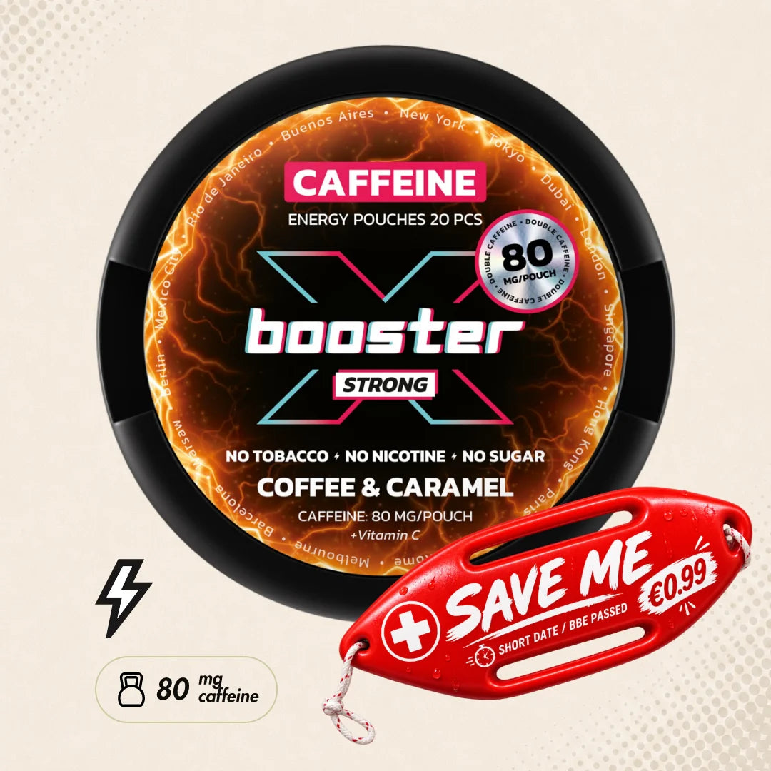 X-Booster Coffee & Carmel 80 mg