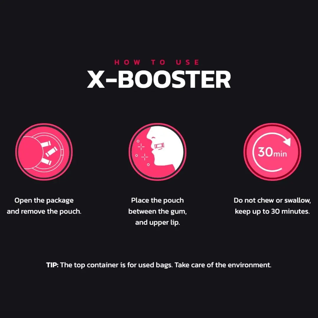 X-Booster Energy Drink 80 mg - Pouchdaddy