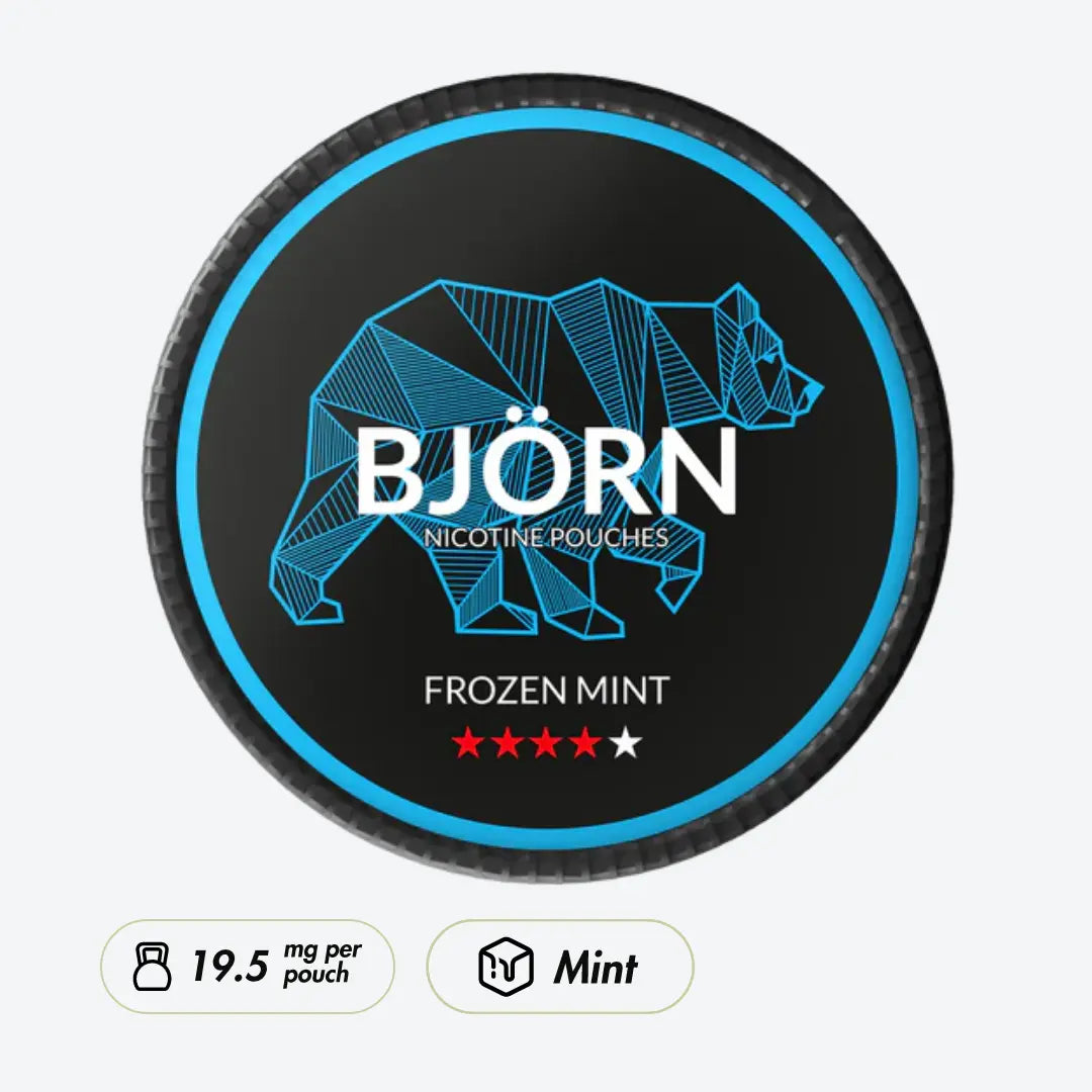 BJÖRN Frozen Mint Strong - Pouchdaddy