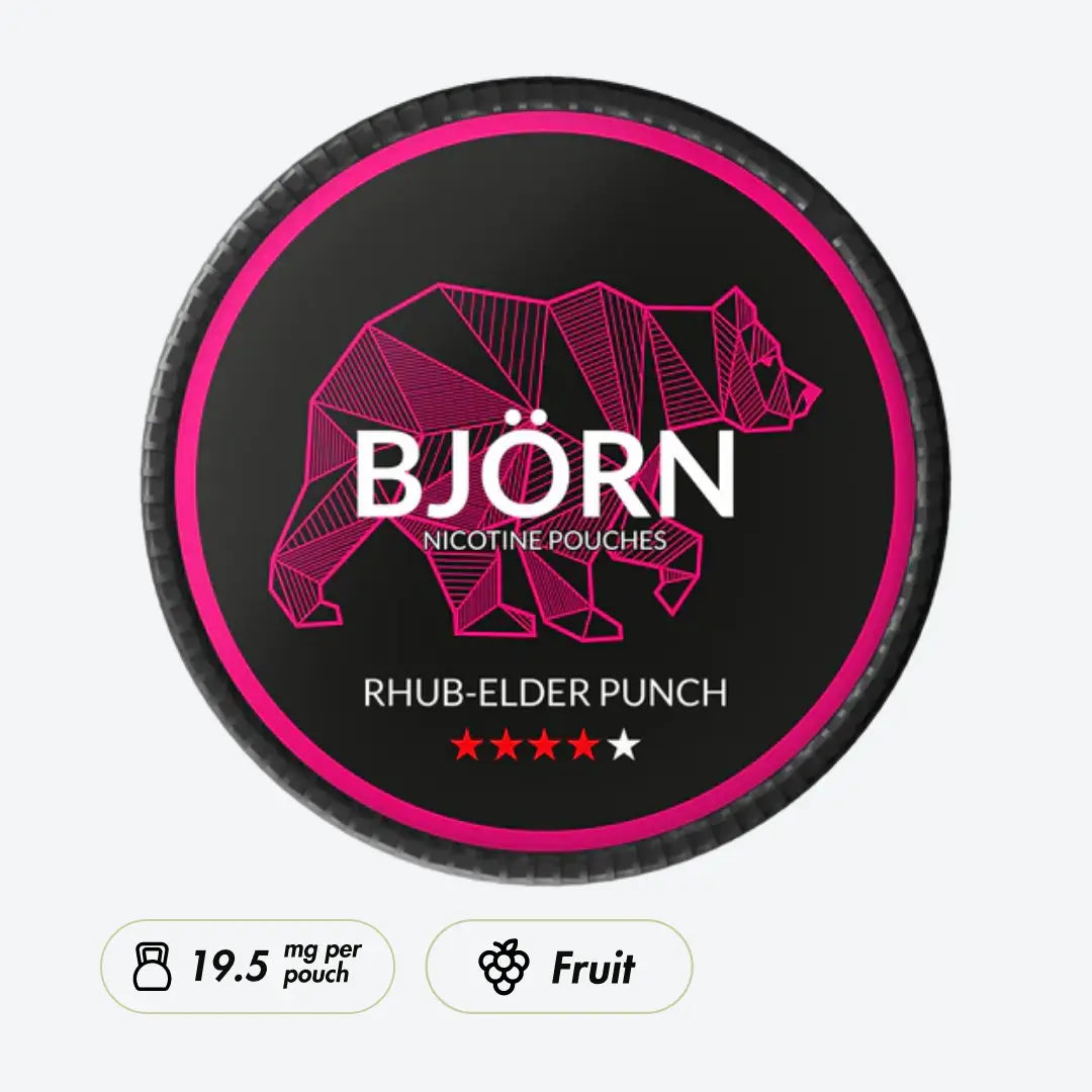 BJÖRN Rhub-Elder Punch Strong - Pouchdaddy