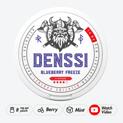 DENSSI Blueberry Freeze Strong - Pouchdaddy