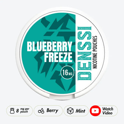 DENSSI Blueberry Freeze Strong - Pouchdaddy