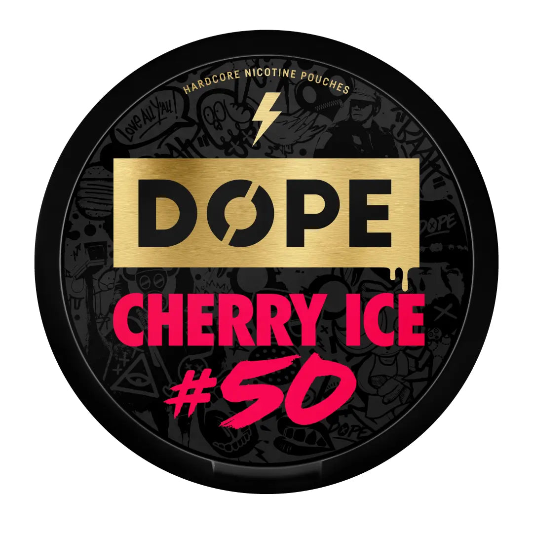 Dope Ice Cherry 50mg - Pouchdaddy