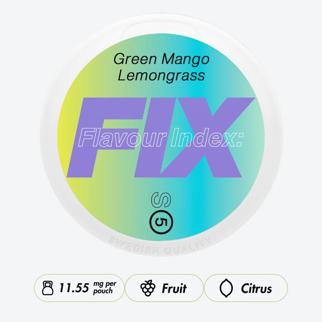 FIX Green Mango Lemongrass #5 - Pouchdaddy