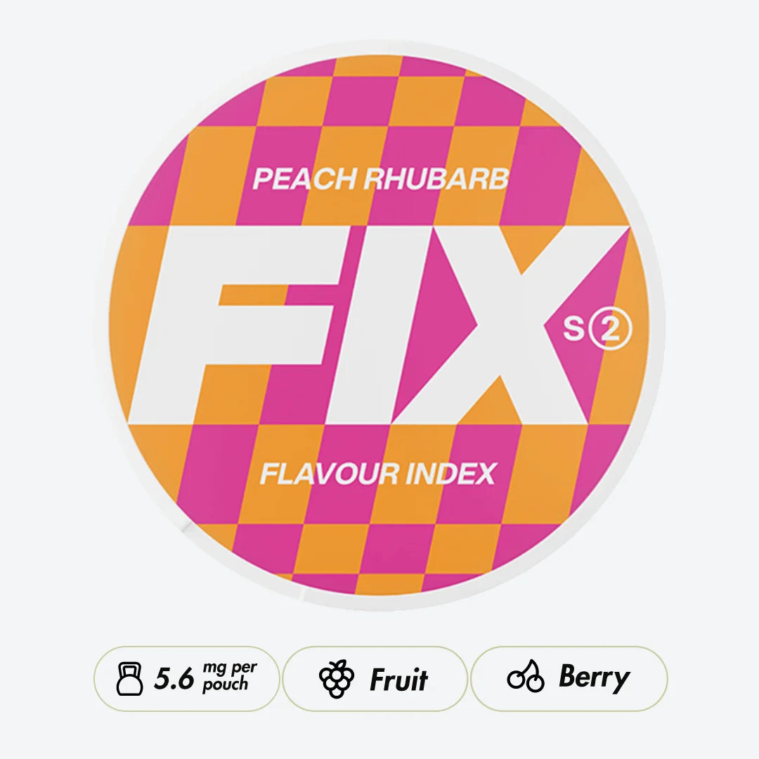 FIX Peach Rhubarb #2 - Pouchdaddy