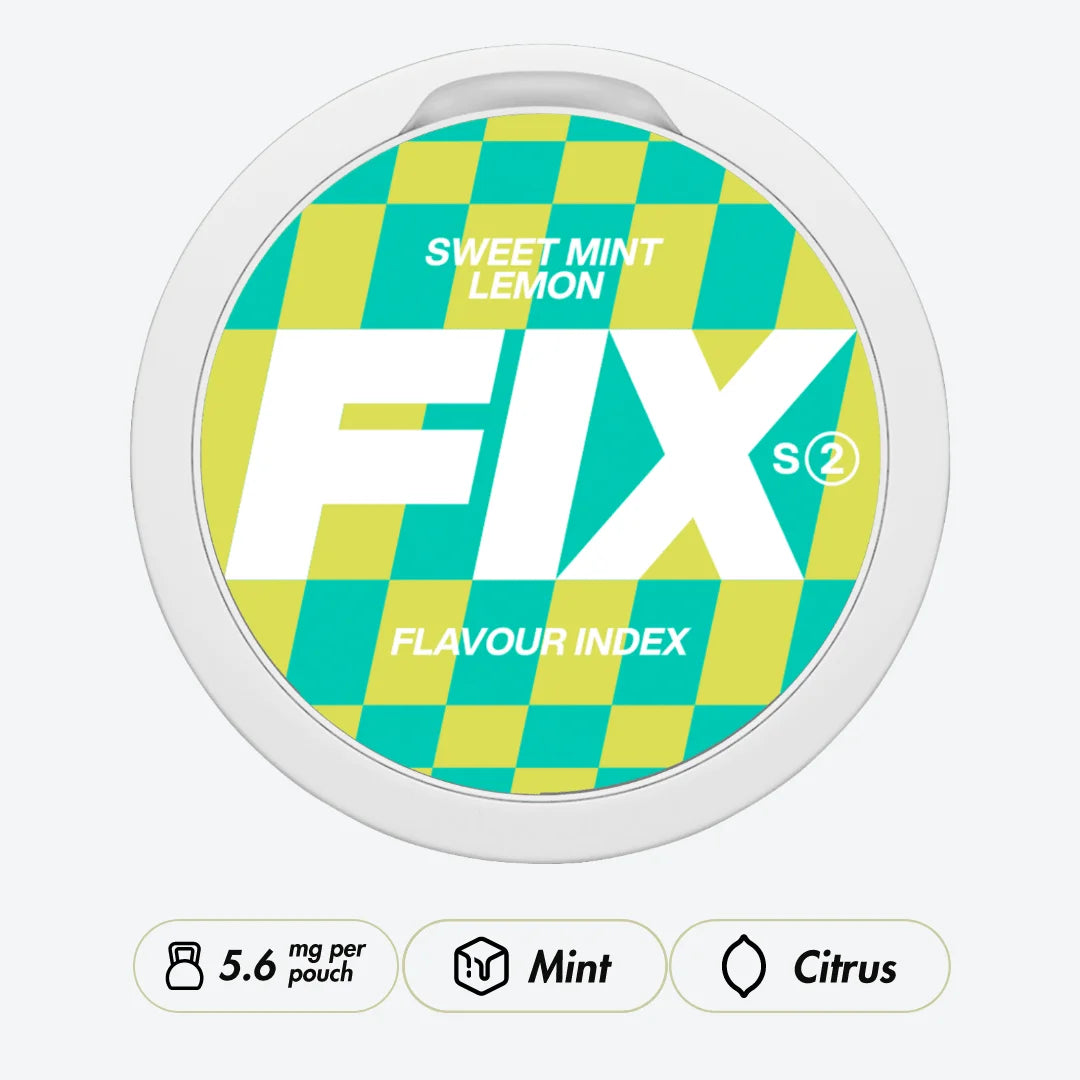 FIX Sweet Mint Lemon - Pouchdaddy