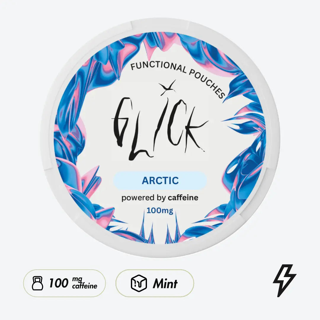 Glick Arctic Caffeine Pouches - Pouchdaddy