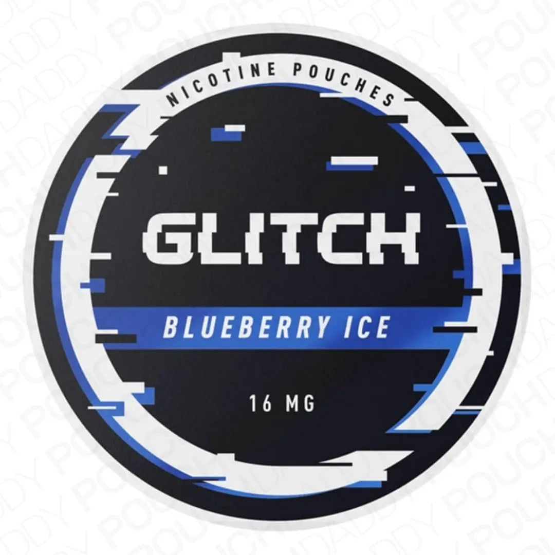 GLITCH Blueberry Ice - Pouchdaddy