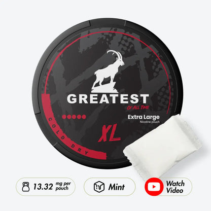Greatest Cold Dry - XL 16mg - Pouchdaddy