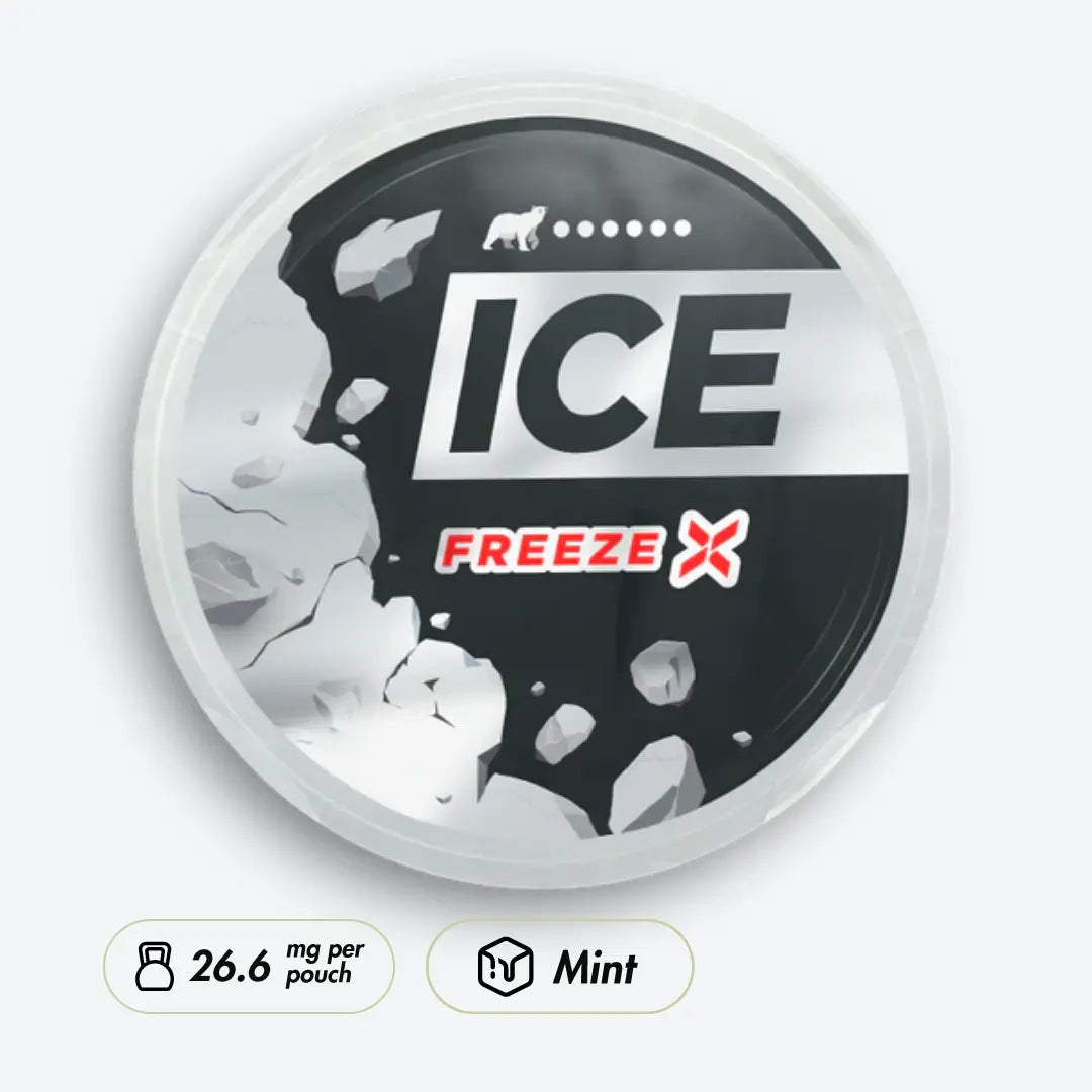 ICE Freeze X 27MG - Pouchdaddy