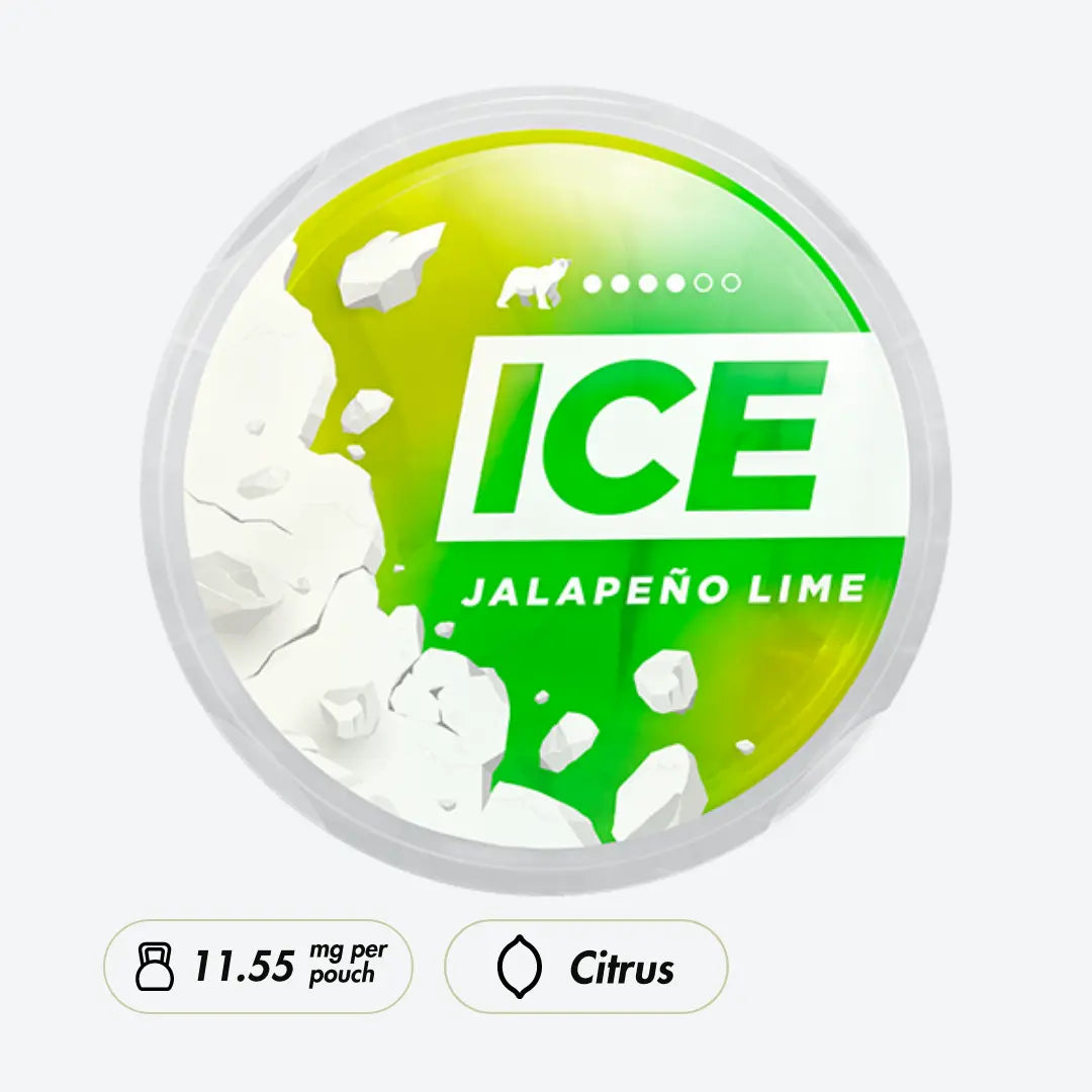 ICE Jalapeno Lime 12MG - Pouchdaddy