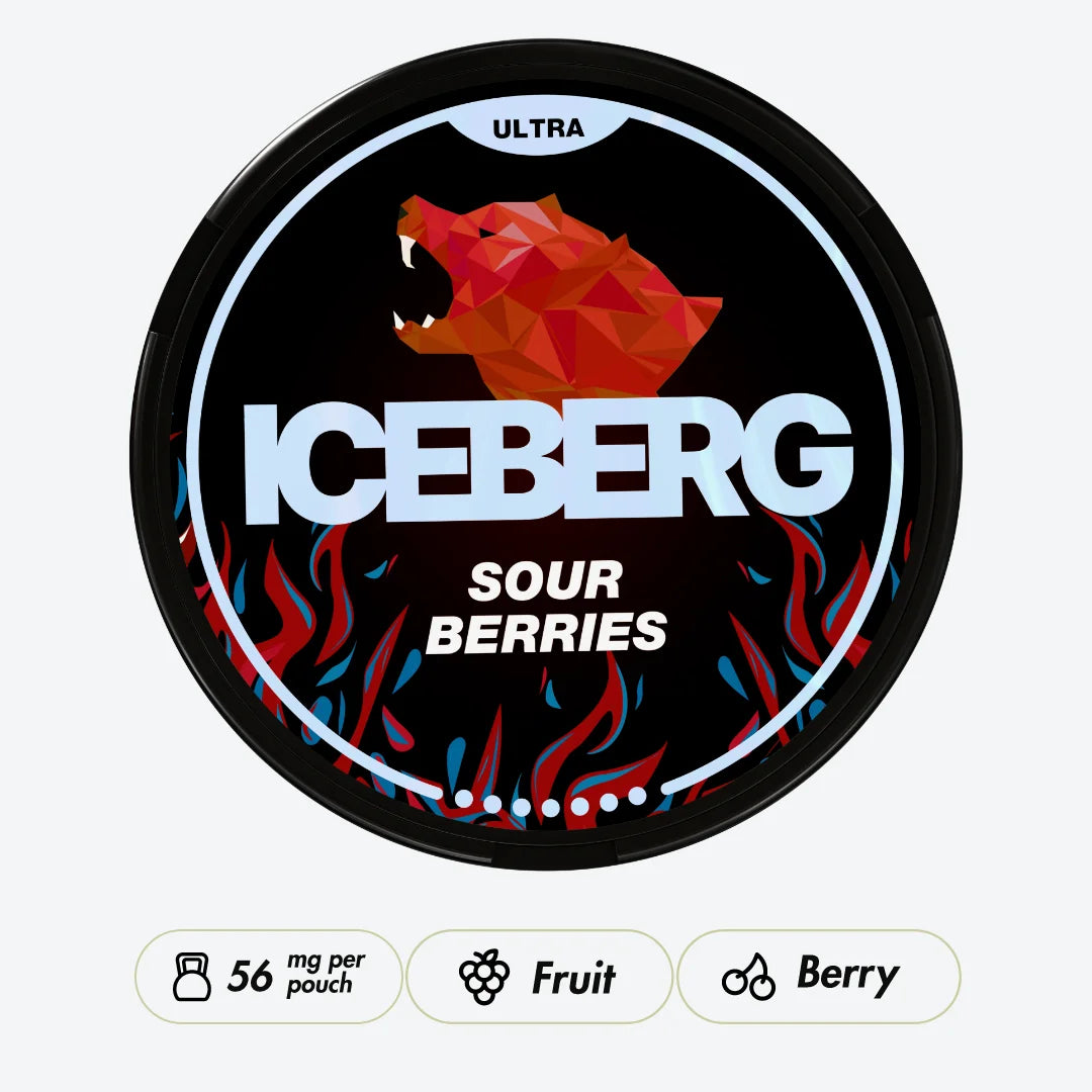 Iceberg Sour Berries 70mg