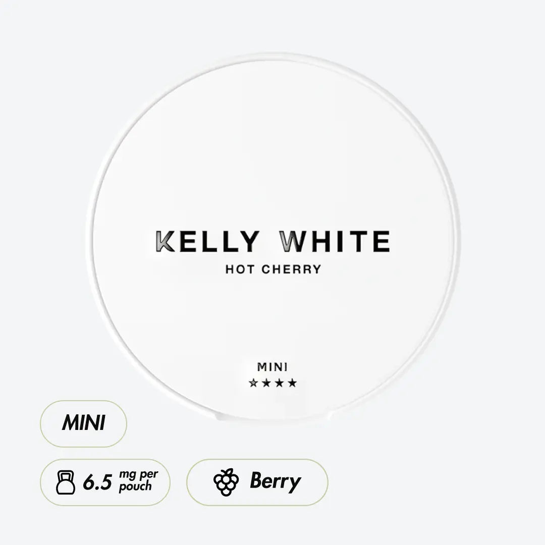 Kelly White Hot Cherry Strong Mini - Pouchdaddy