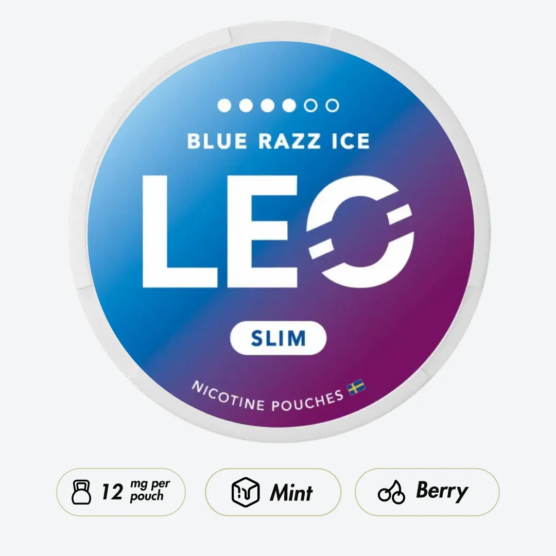 LEO Blue Razz Ice Strong