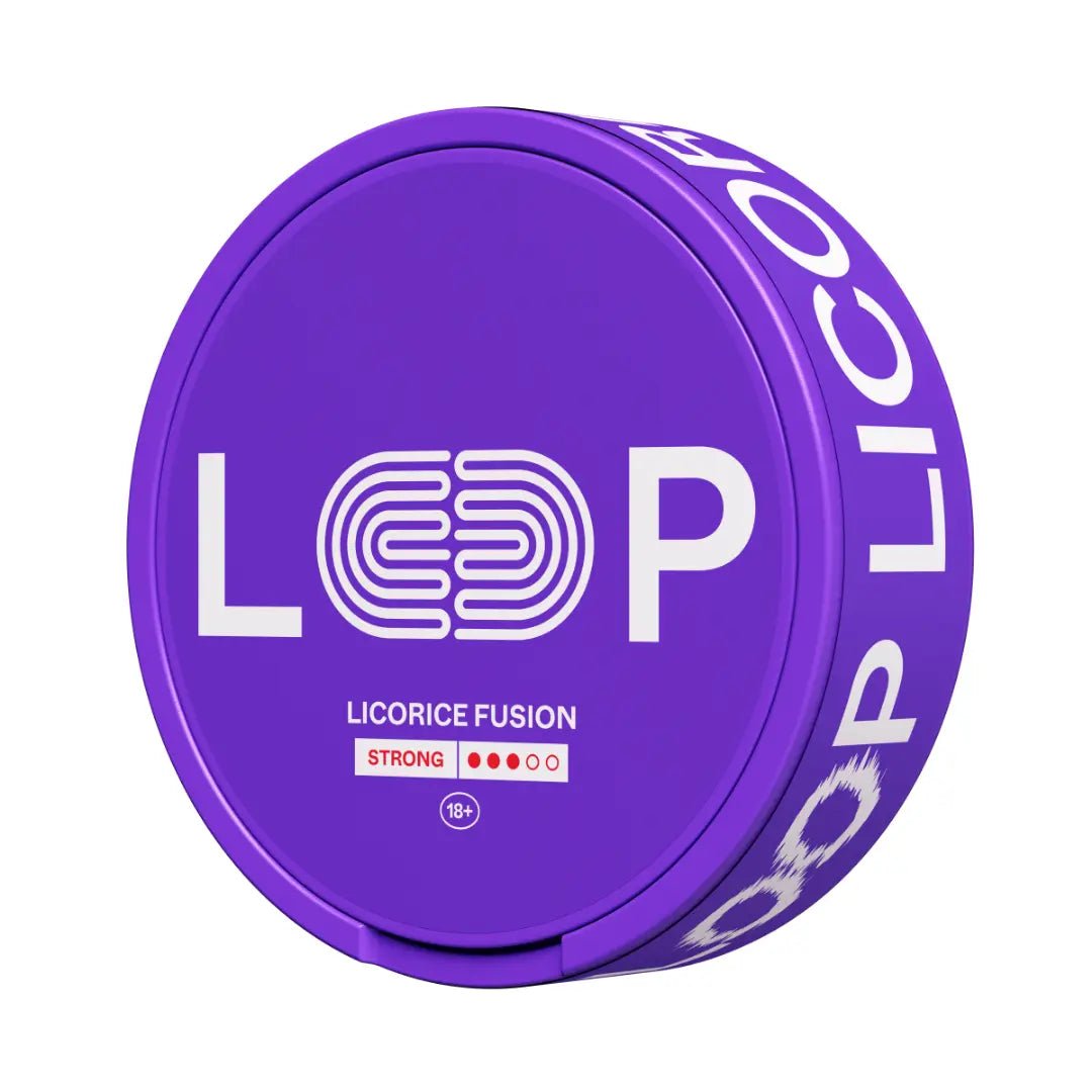 Loop Licorice Fusion Strong - Pouchdaddy