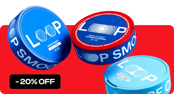 Loop Mini Snus Buy Nicotine Pouches & Tobacco-Free Snus | Fast EU Shipping