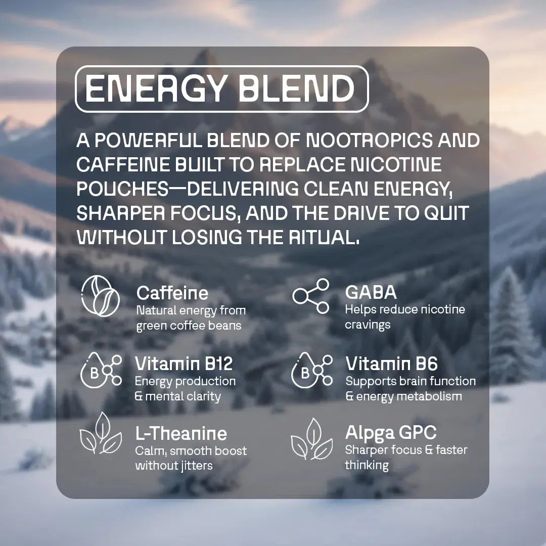 OUTDARE Rad Mint Caffeine Pouches - Pouchdaddy